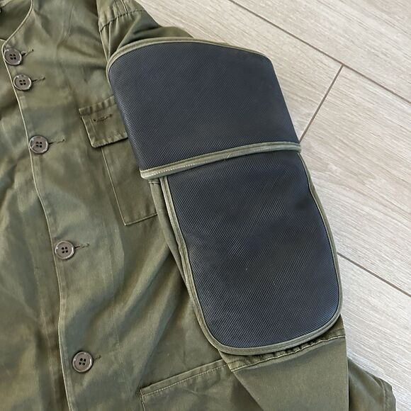 Vintage 50s 60s 10-X 10X Military Stencil Hunting Shooting Jacket Size 42 Small - Picture 5 of 10